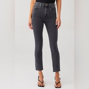 PISTOLA Cara High Rise Denim Jeans in Black Momento Black Skinny Vintage 25